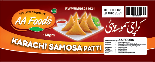 Karachi Samosa Patti